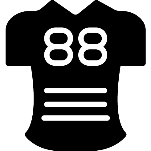 Nike 26 Black Sports Jersey