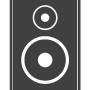 Power Bass S-65t Black Car Stero Speaker